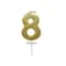 Gold Number Candle by Celebrate It&#xAE;